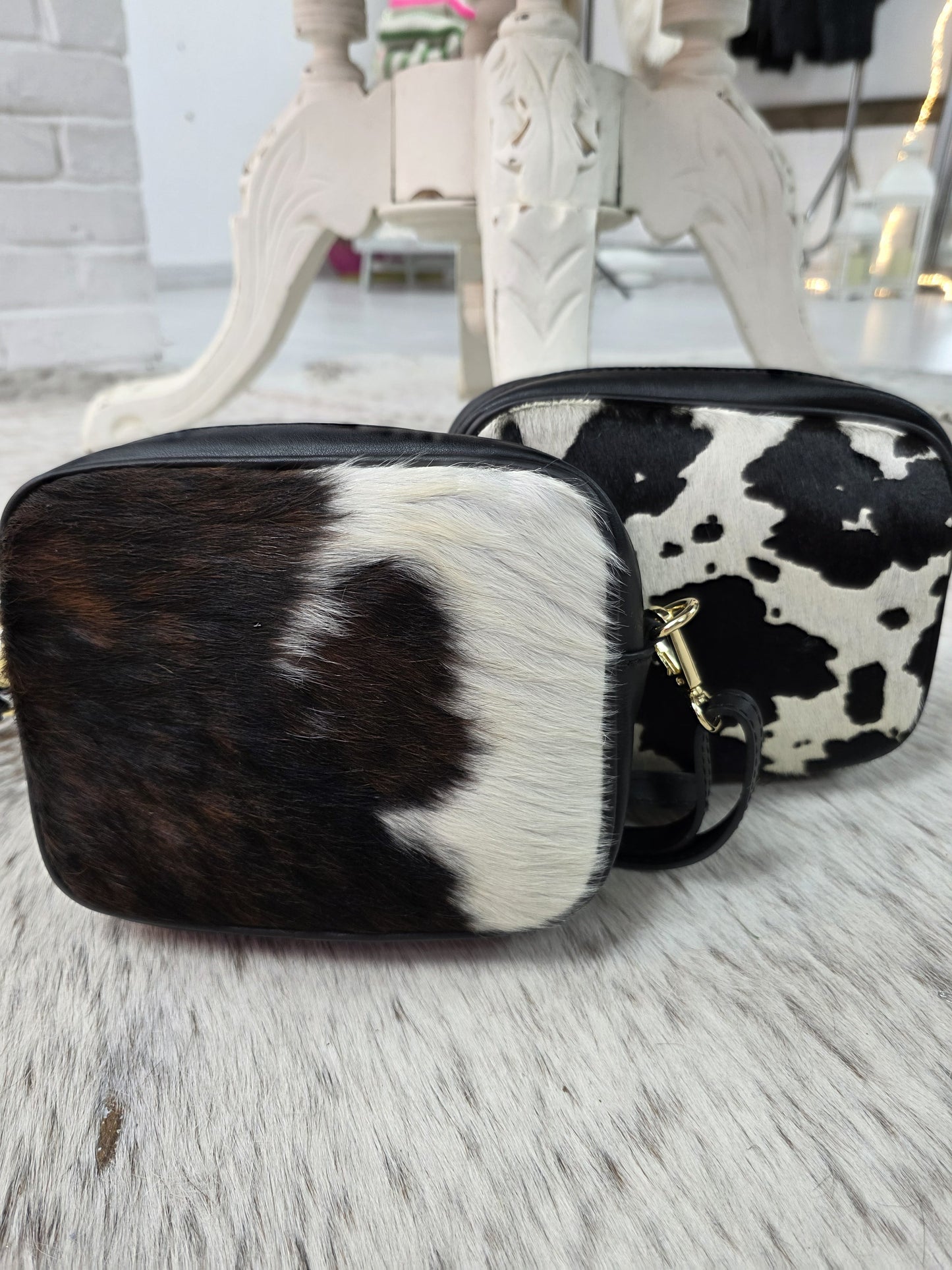 Animal Print Crossbody Bag