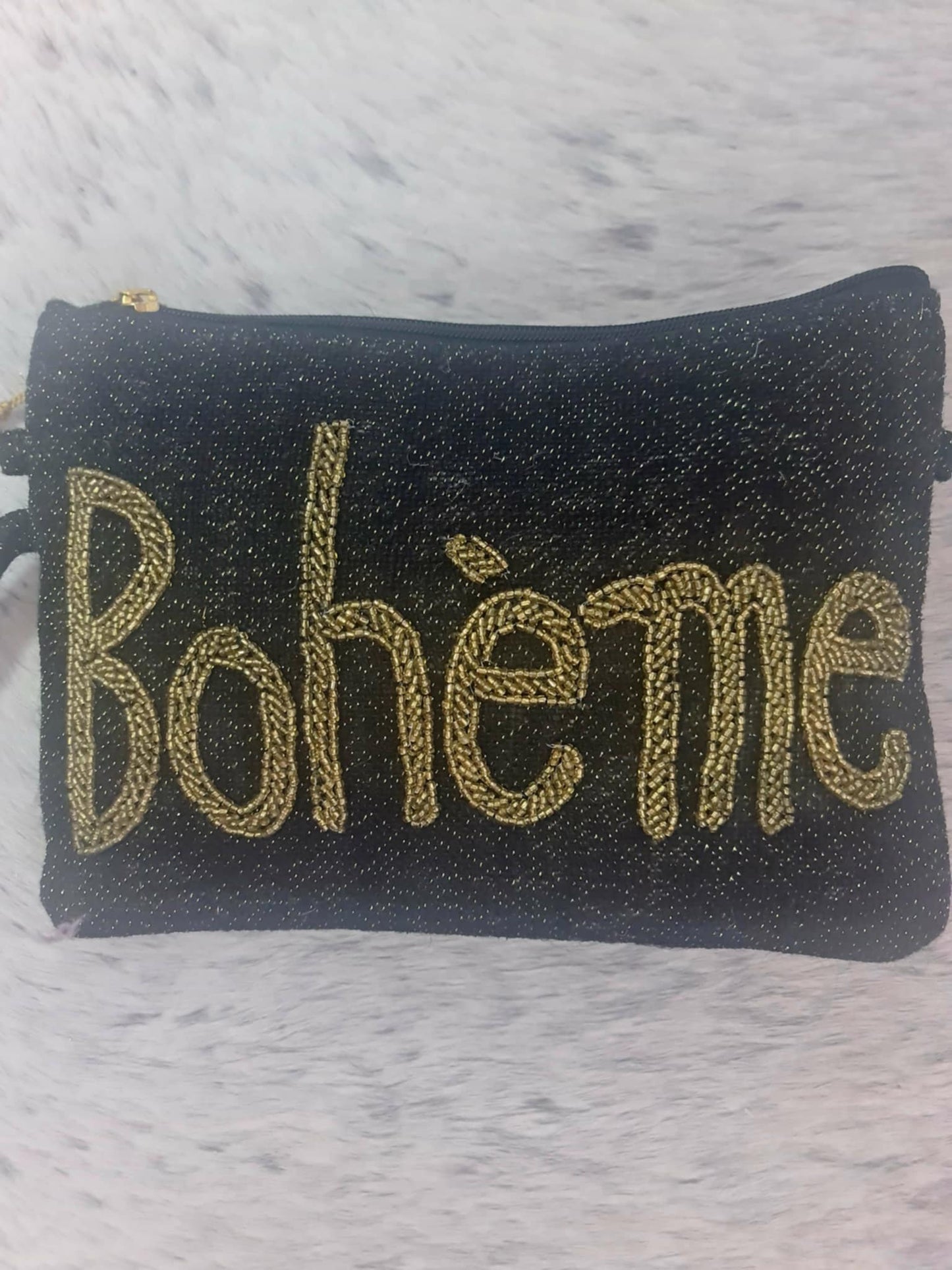 Boheme Jute Clutch Bag