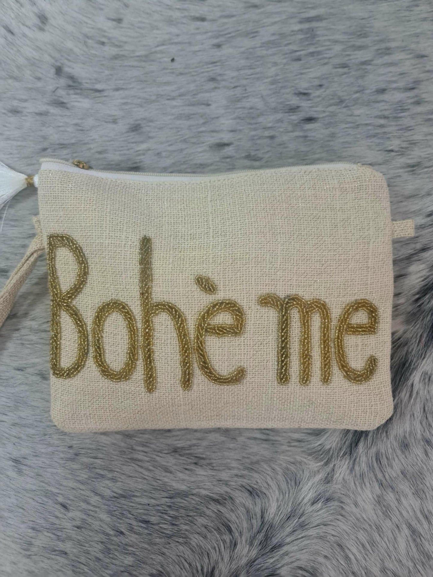 Boheme Jute Clutch Bag