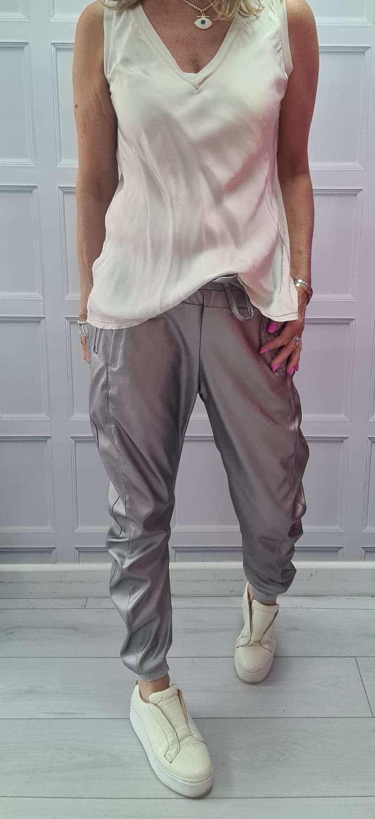 Ultimate Faux Leather Joggers