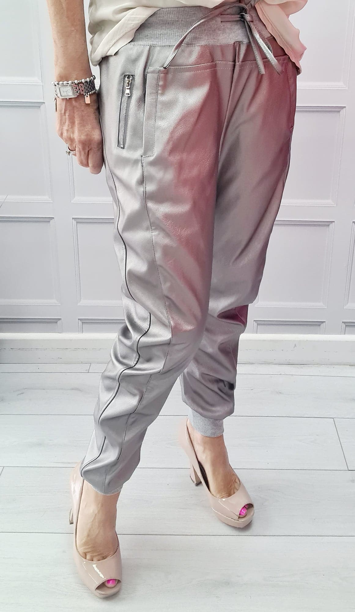 Ultimate Faux Leather Joggers