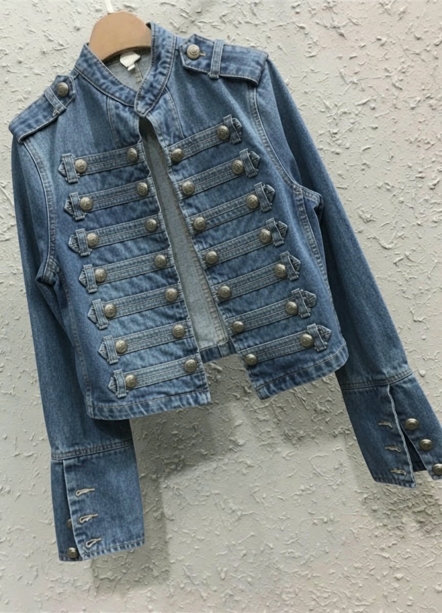 Military Denim Jacket