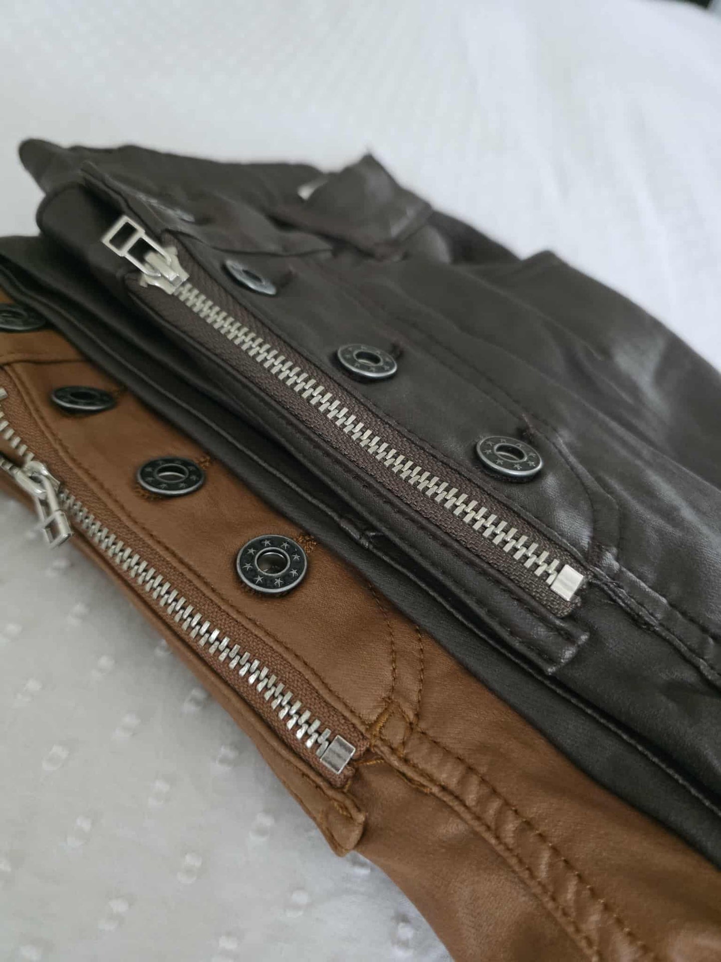 Wax Coated Melly Jeans