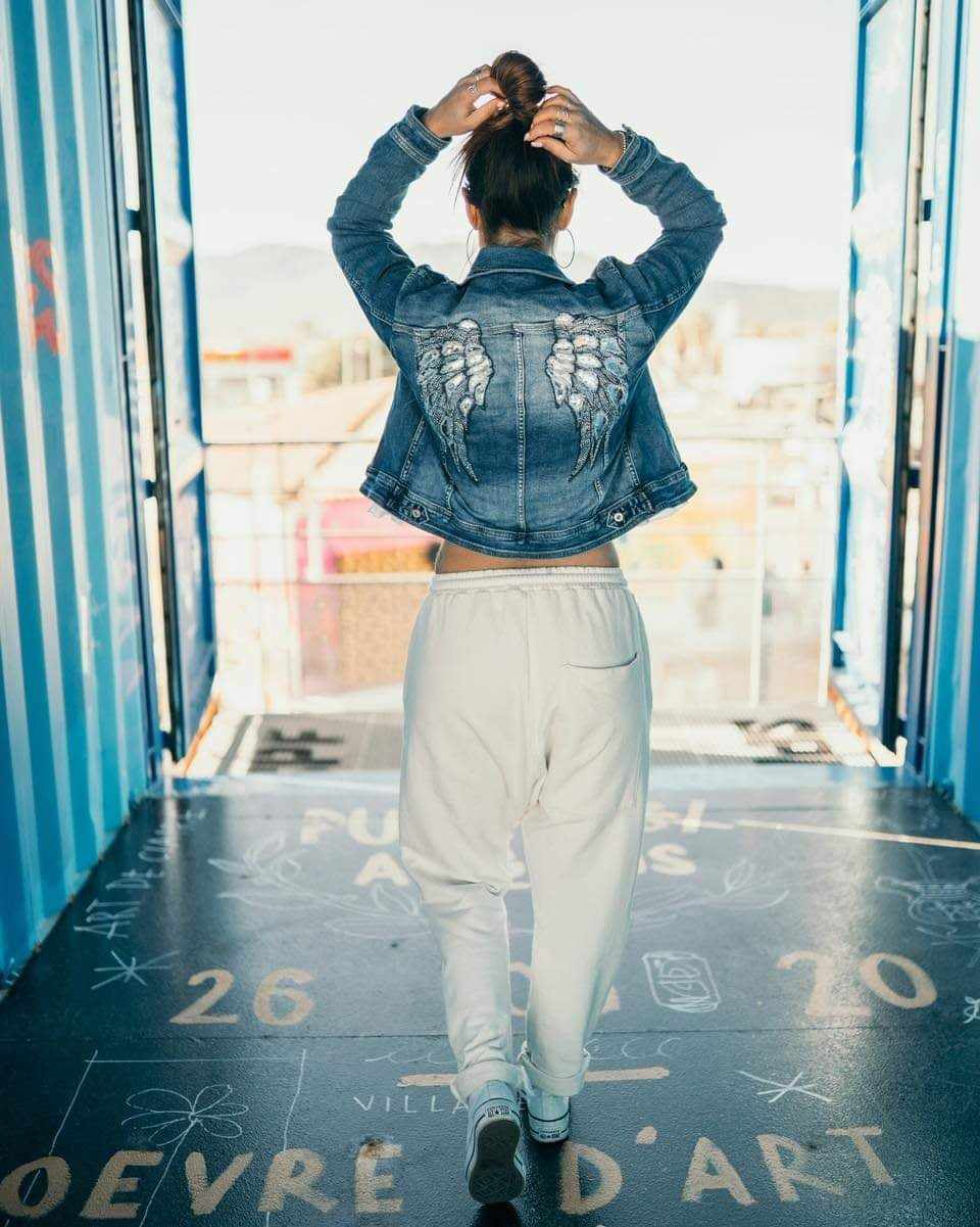 Winged Denim Jacket
