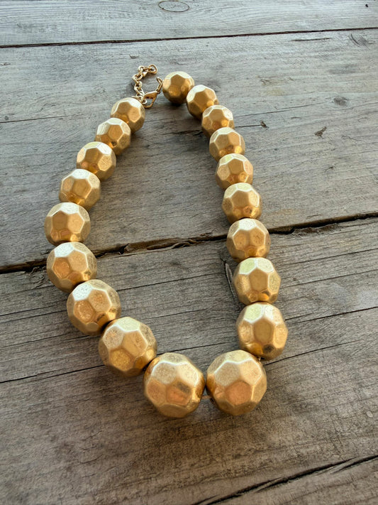 Chunky Beaded Necklace
