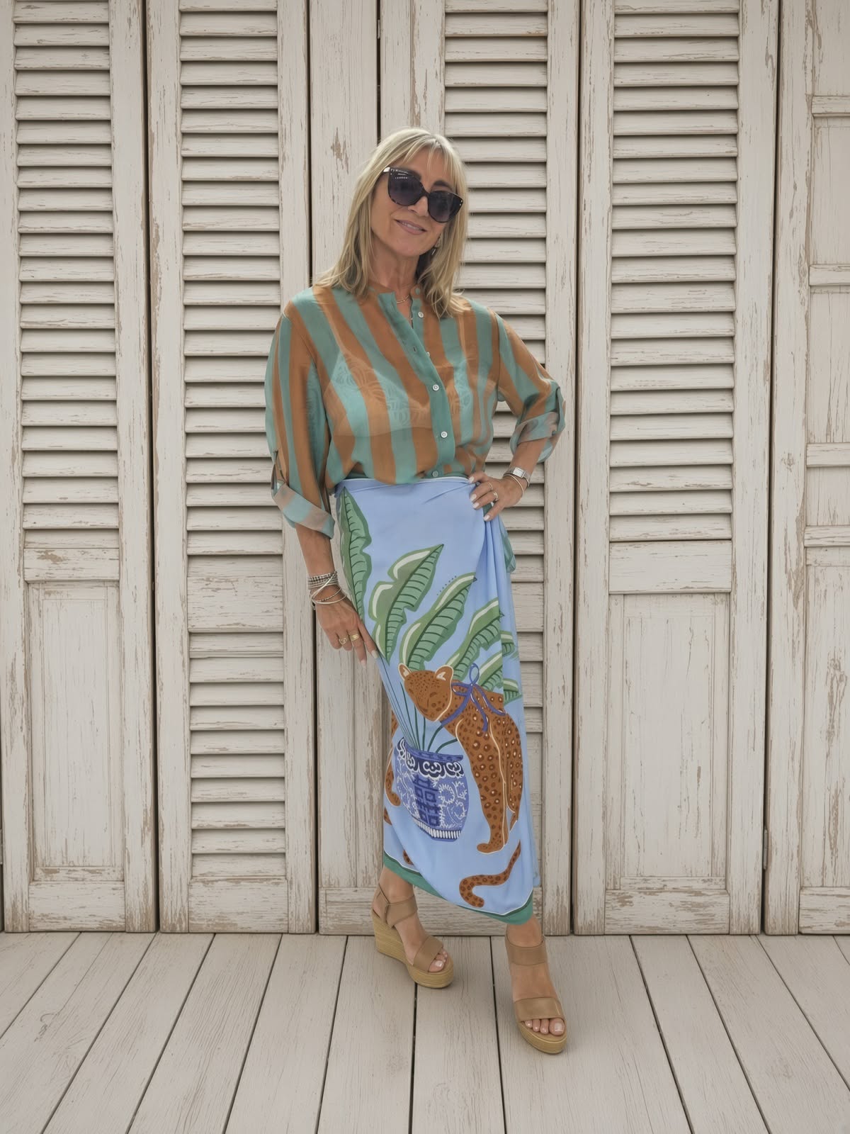 Island Pareo Skirt (Long)