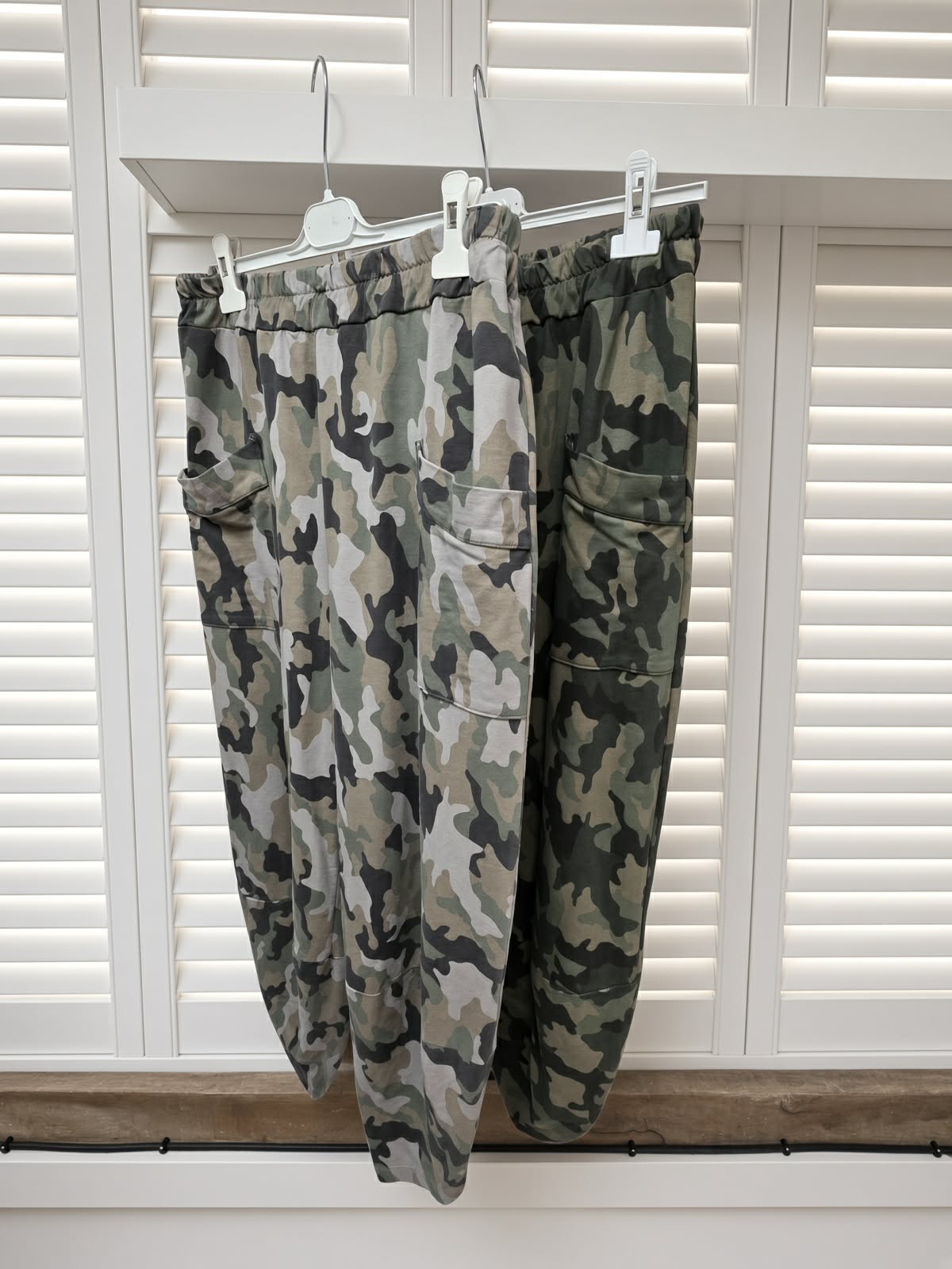 Camo Barrel Joggers