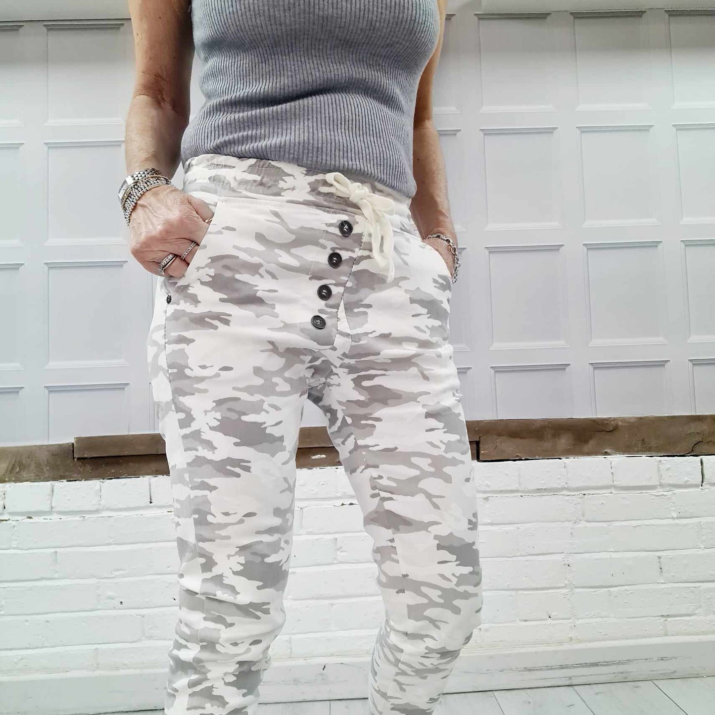 Camo Fitted Joggers