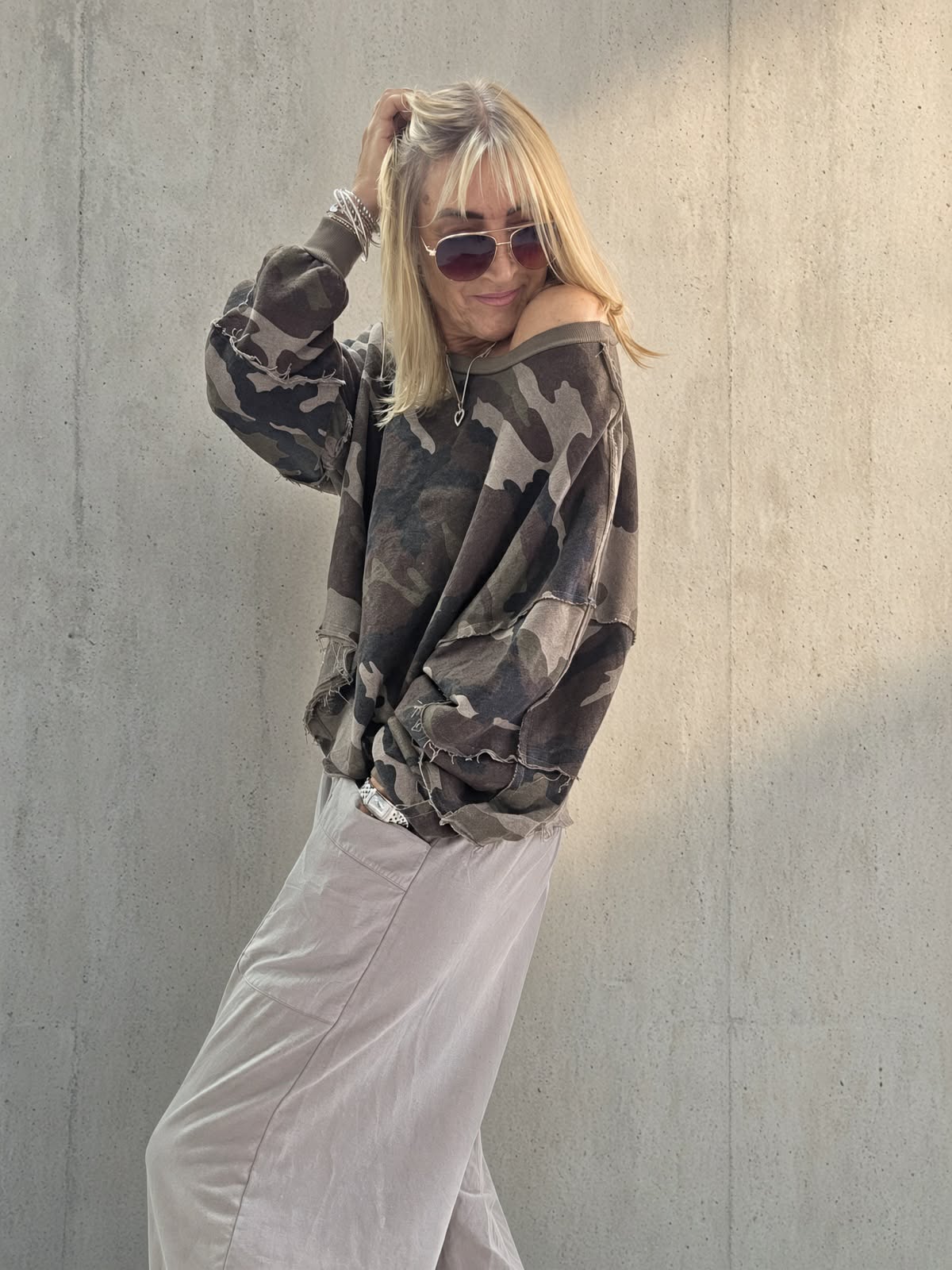 Camo Sweatshirt