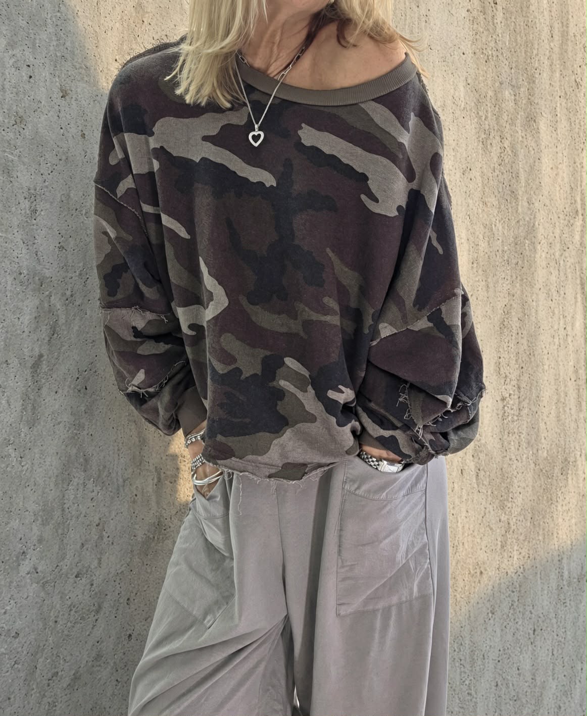 Camo Sweatshirt