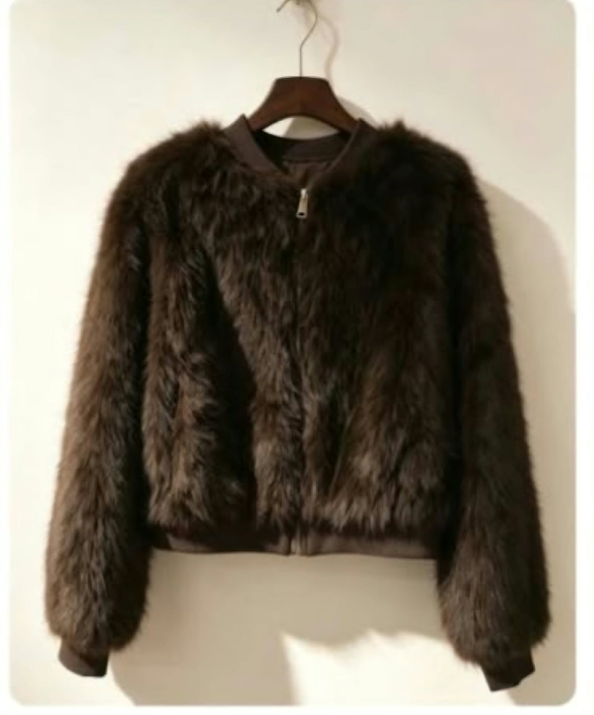 Faux Fur Bomber