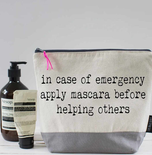 In Case of Emergency - Apply Mascara