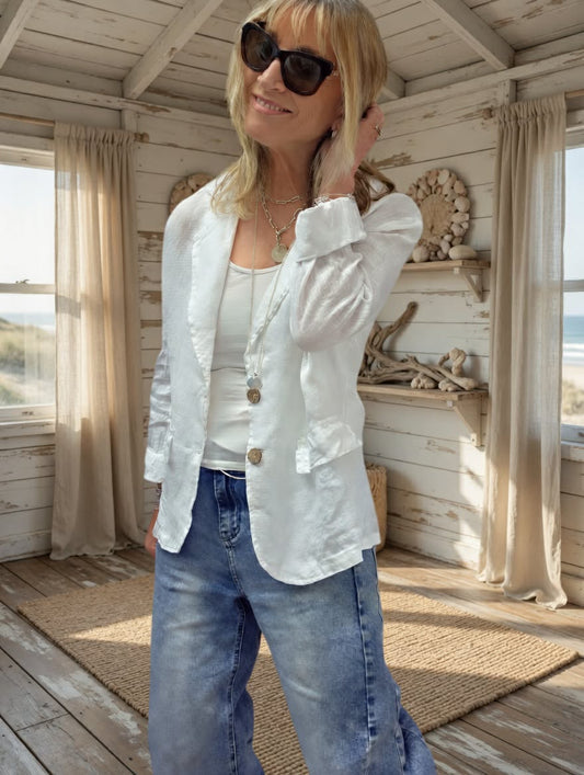 Linen Blazer