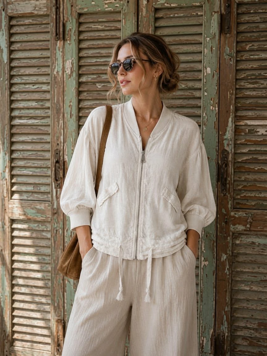 Linen Bomber