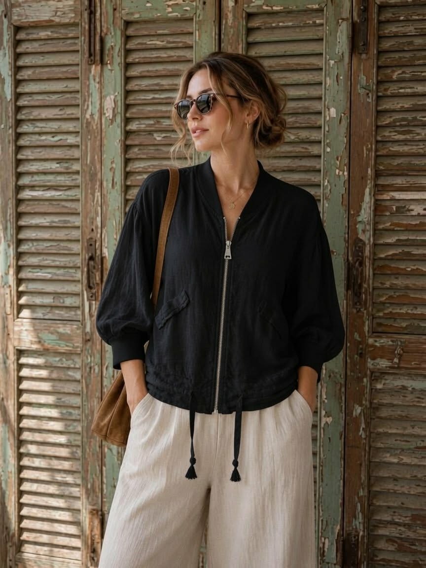 Linen Bomber