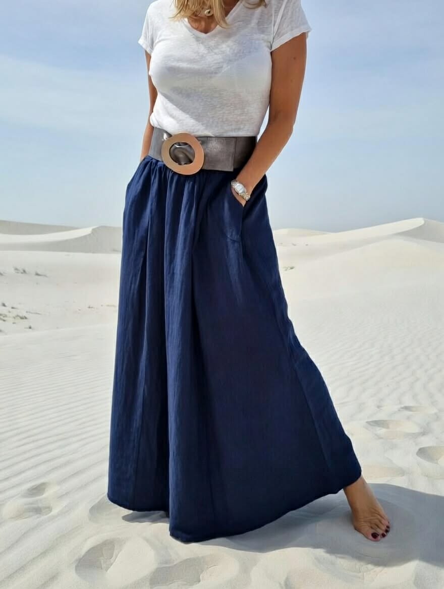 Linen Skirt