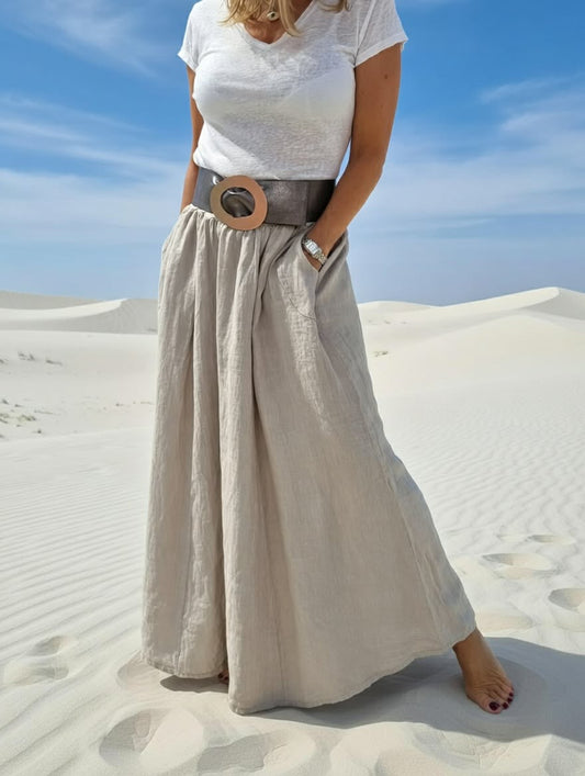 Linen Skirt