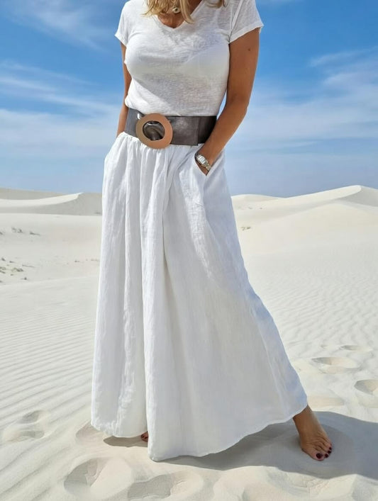 Linen Skirt