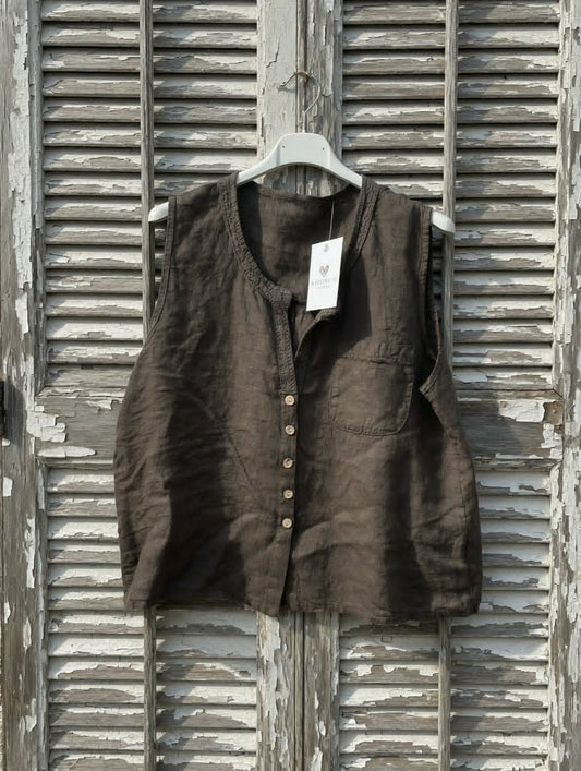 Linen Waistcoat