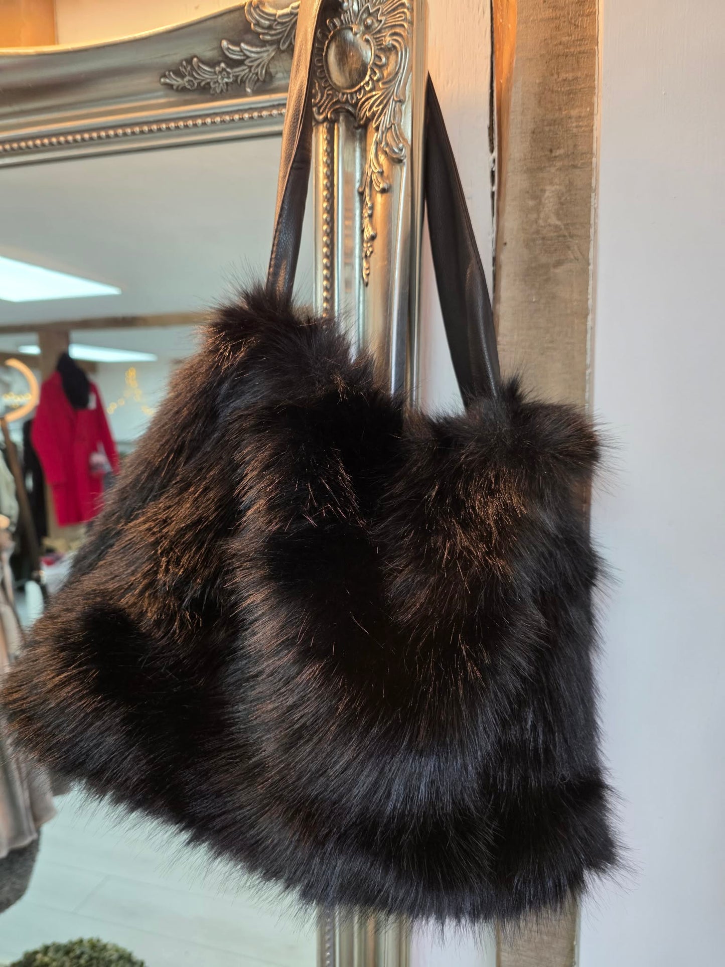 Luxury Faux Fur Bag