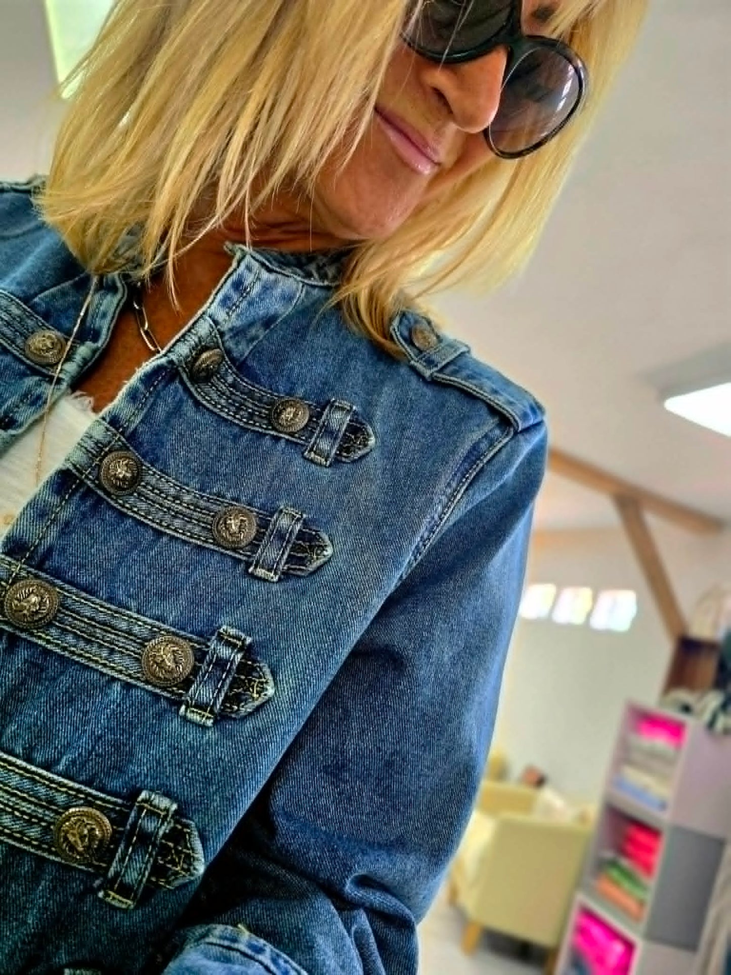 Military Denim Jacket
