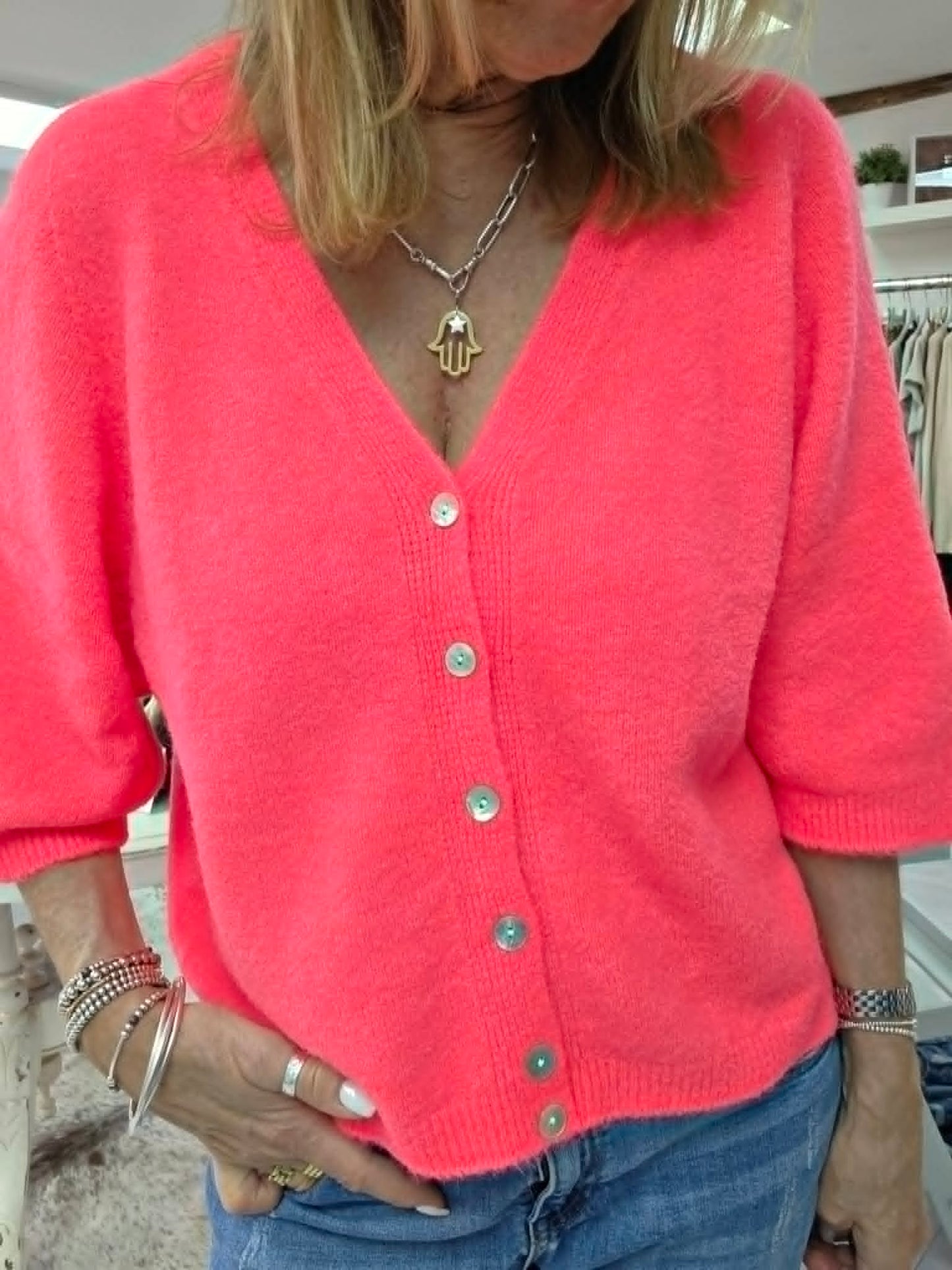 Neon Cardigan