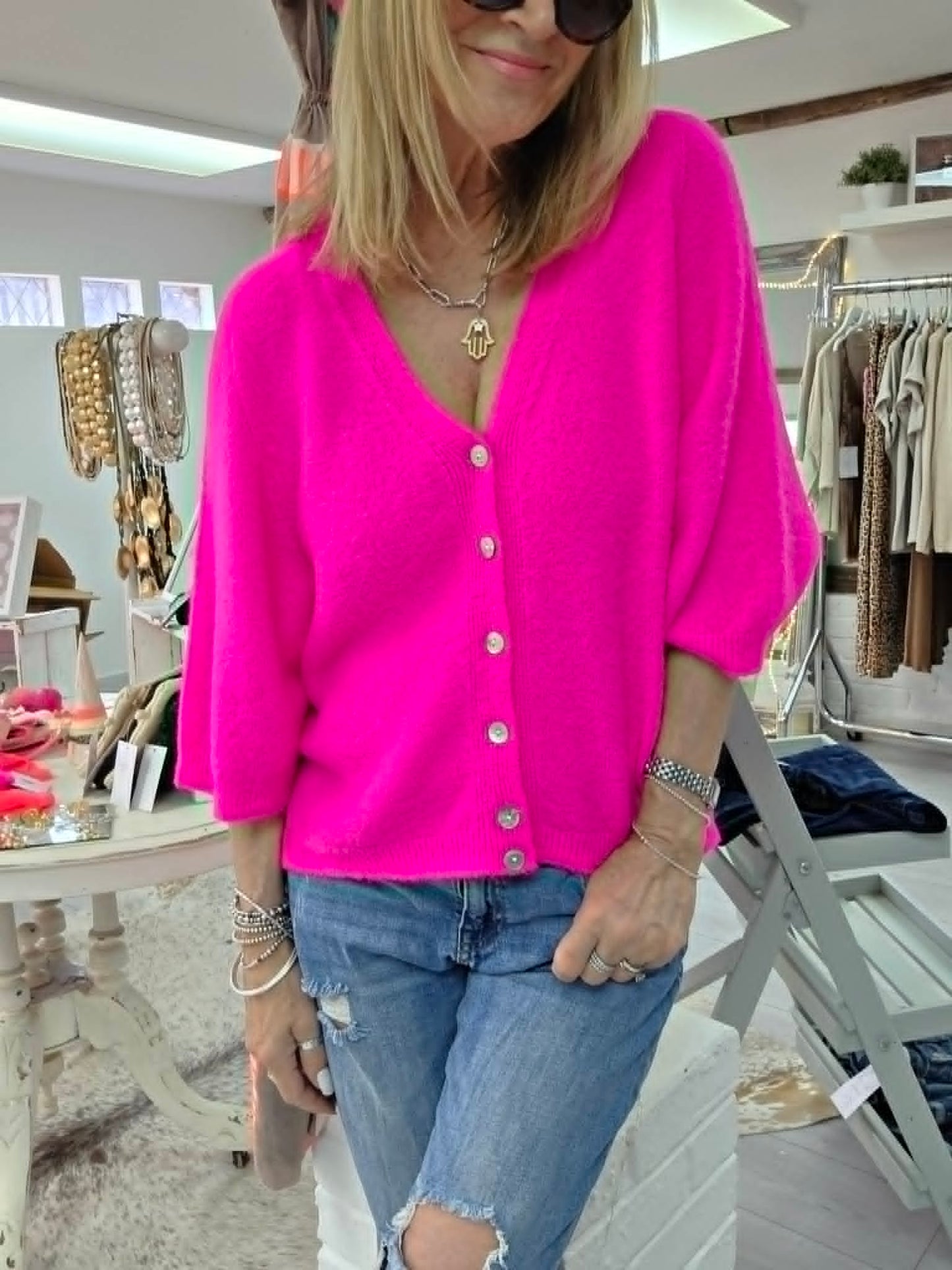 Neon Cardigan