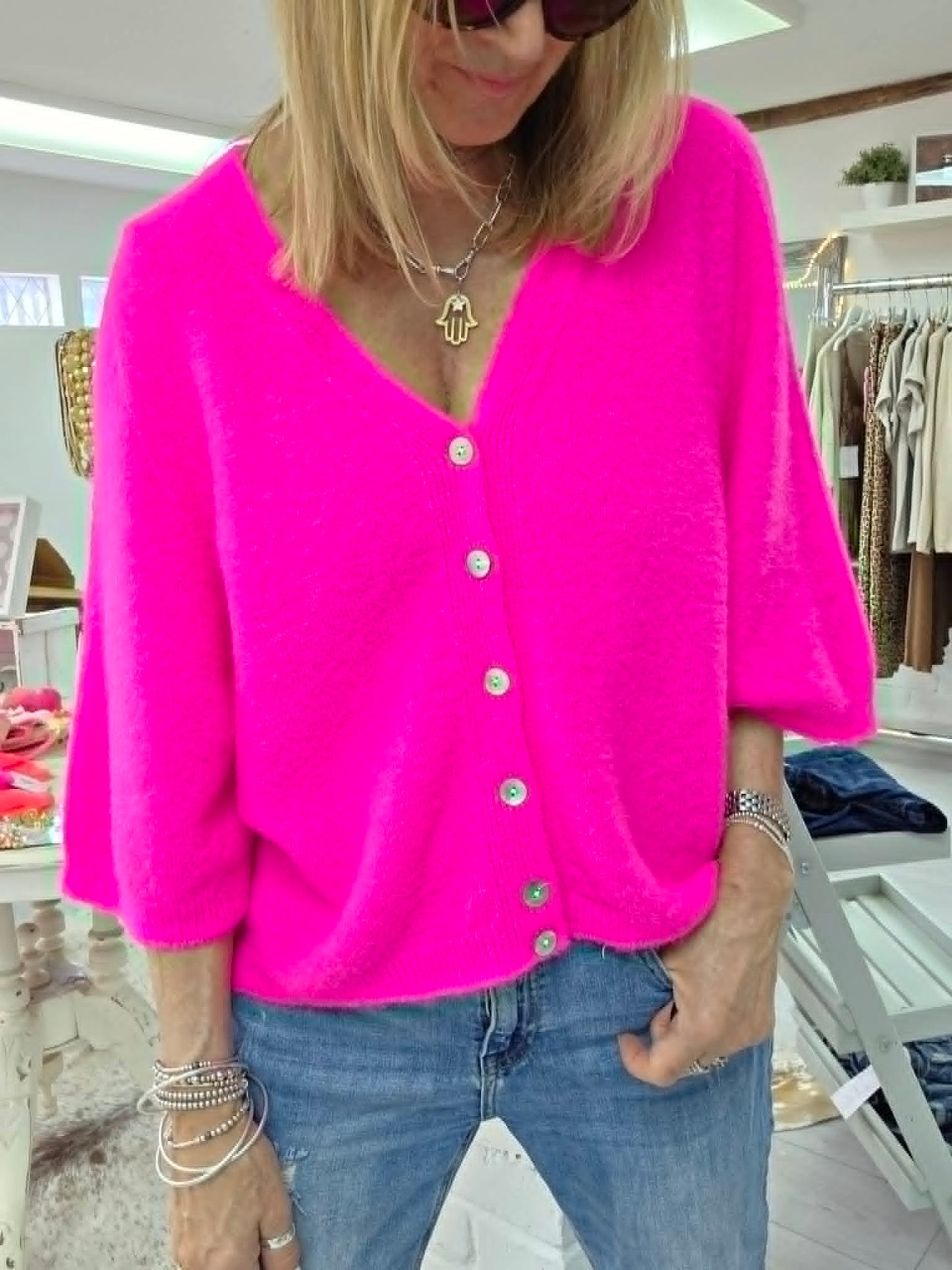 Neon Cardigan