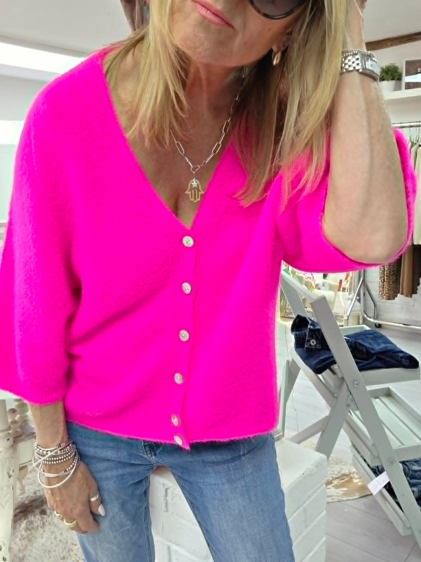Neon Cardigan