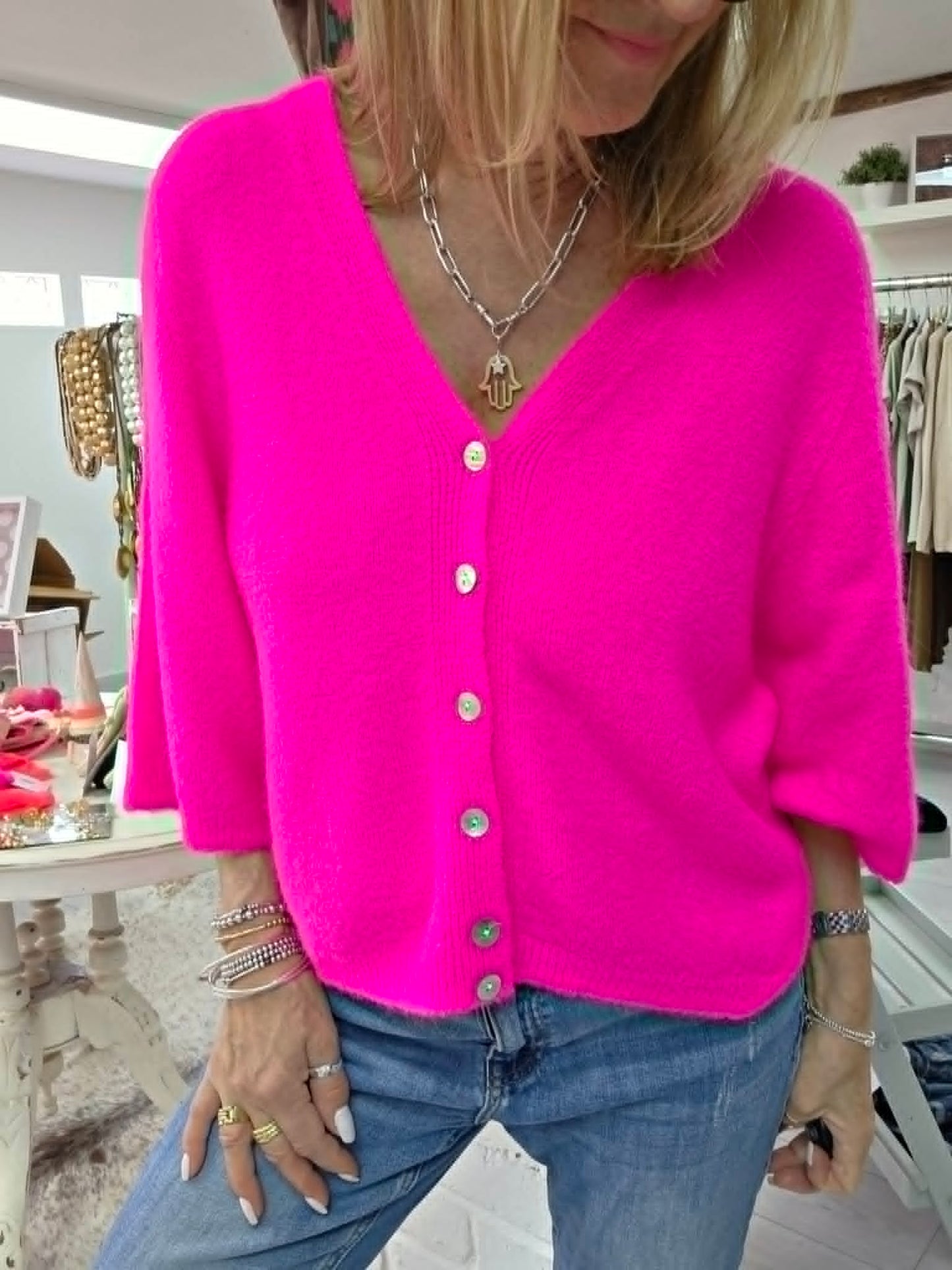 Neon Cardigan