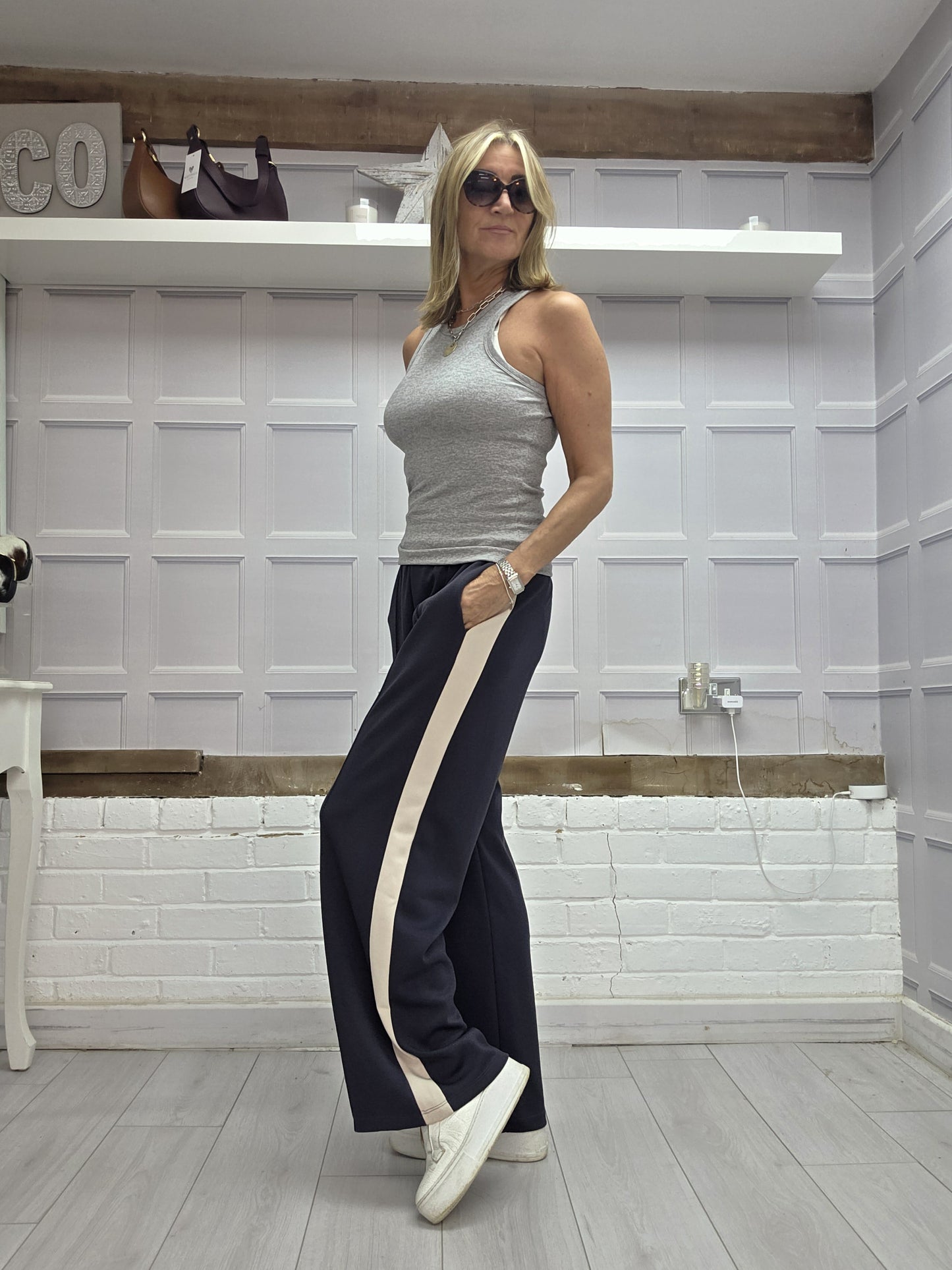 Striped Jogggers