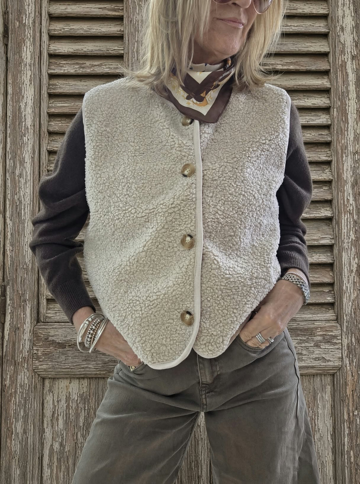 Teddy Bear Gilet