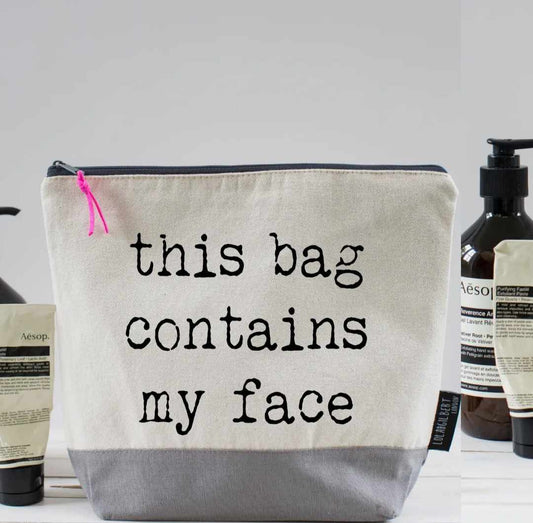 This Bag Contains my Face