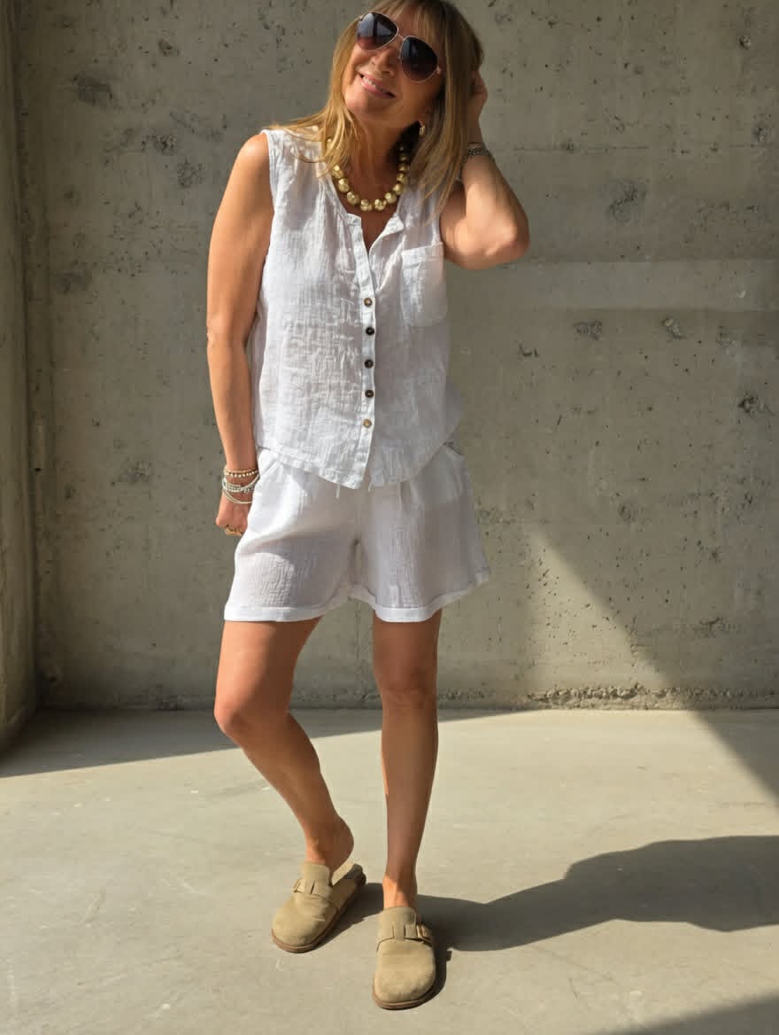 Linen Shorts
